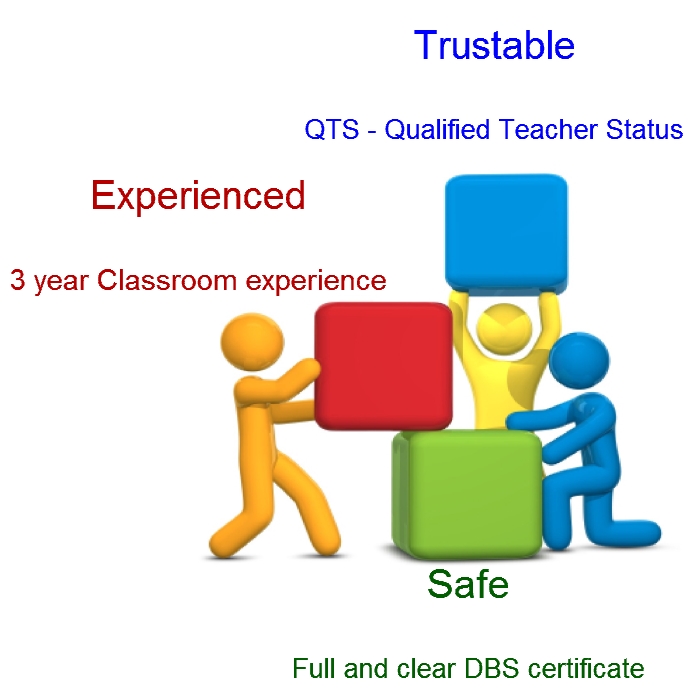 DBS Checked, Qualified Teacher Status QTS, Experienced Teacher